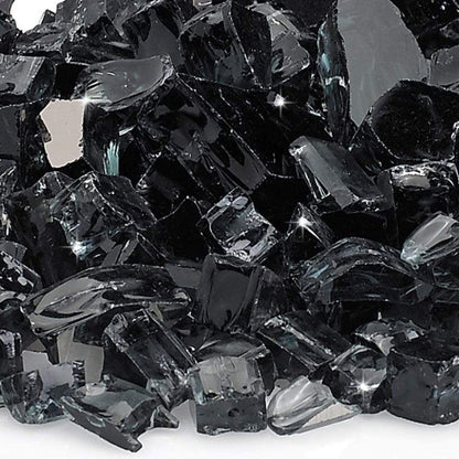 10 lb. Package of Black Reflective Fyre Glass Media