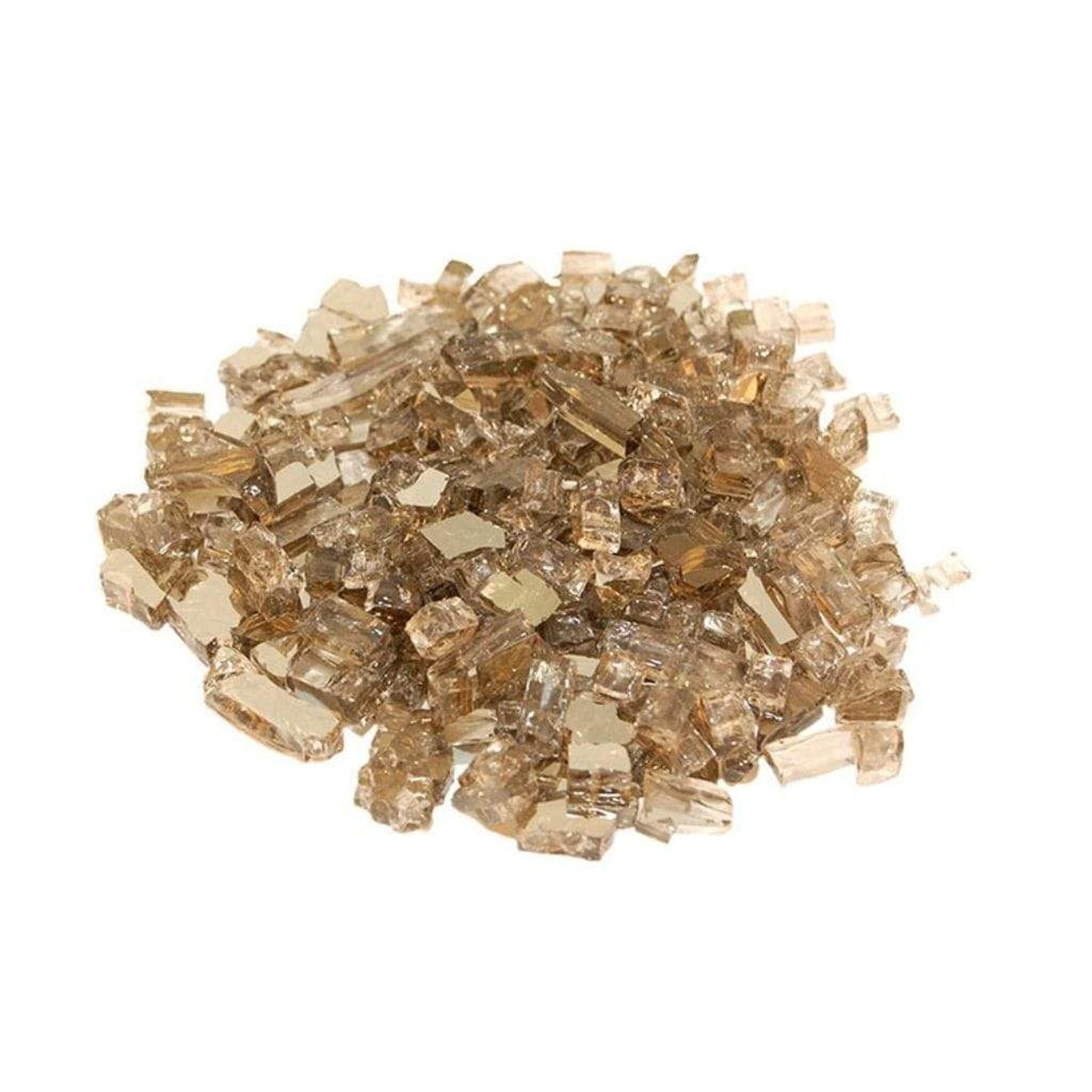 10 lb. Package of Bronze Reflective Fyre Glass Media