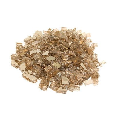 10 lb. Package of Bronze Reflective Fyre Glass Media
