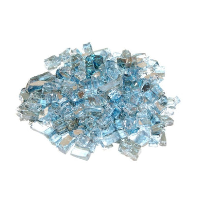 10 lb. Package of Caribbean Blue Reflective Fyre Glass Media