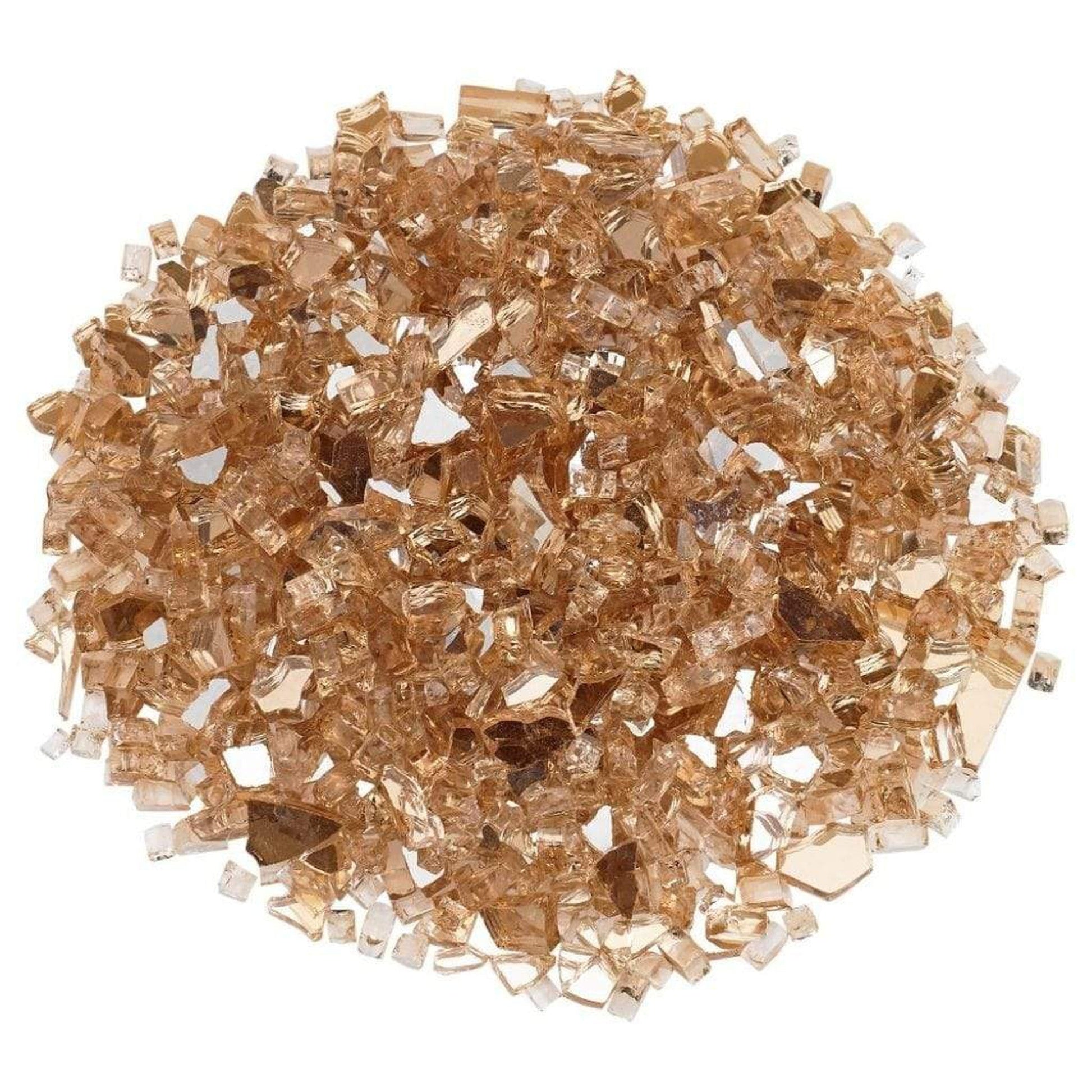 10 lb. Package of Champagne Reflective Fyre Glass Media