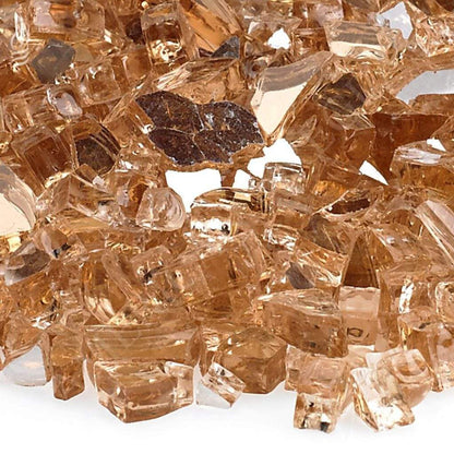 10 lb. Package of Champagne Reflective Fyre Glass Media