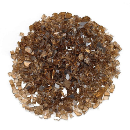 10 lb. Package of Copper Reflective Fyre Glass Media