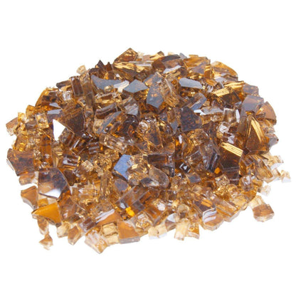 10 lb. Package of Copper Reflective Fyre Glass Media