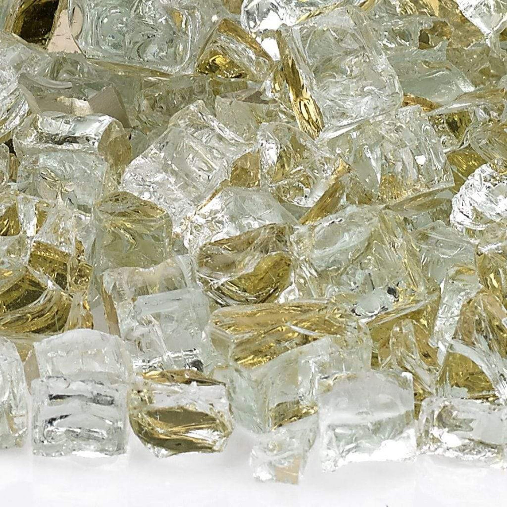 10 lb. Package of Gold Reflective Fyre Glass Media