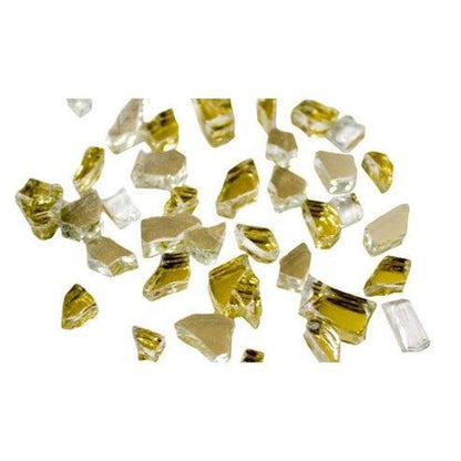 10 lb. Package of Gold Reflective Fyre Glass Media