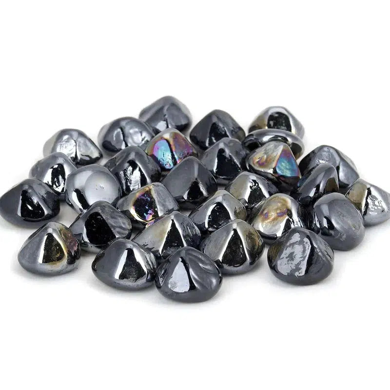 10 lb. Package of Reflective Diamond Nuggets Glass Media