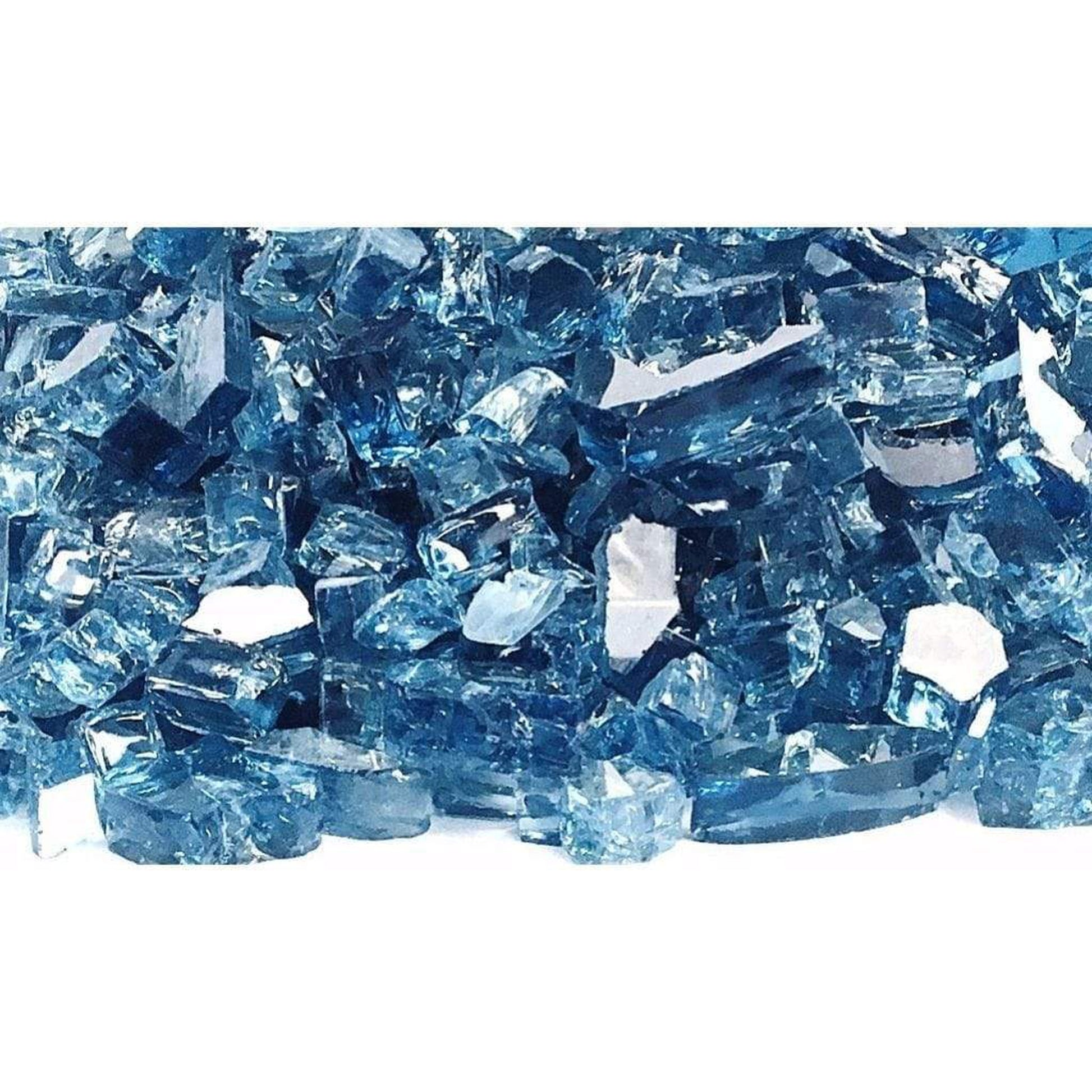 10 lb. Reflective Decorative Crushed Glass Media Accessory (Covers 4 sq. ft)