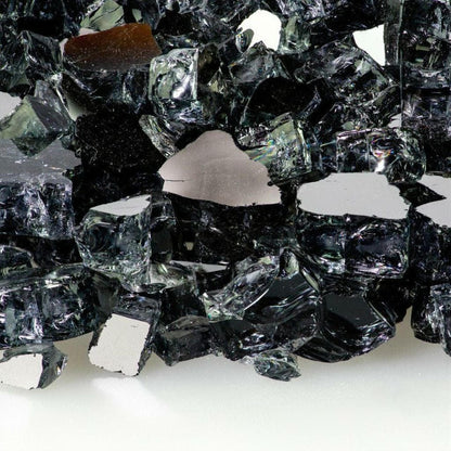10 lbs. 1/2" Gunmetal Reflective Fire Glass Media