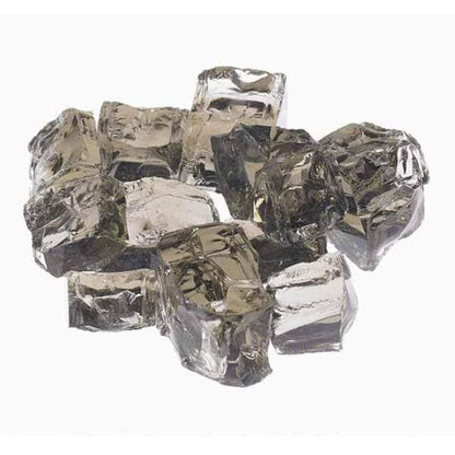 10 lbs. 1/4" Bronze Reflective Fire Glass Media