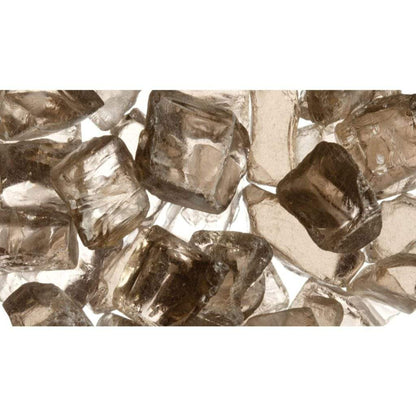 10 lbs. 1/4" Bronze Reflective Fire Glass Media