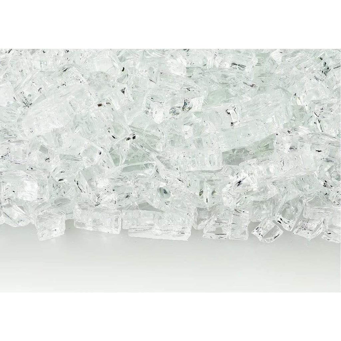10 lbs. 1/4" Reflective Fire Glass Media