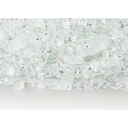 10 lbs. 1/4" Reflective Fire Glass Media