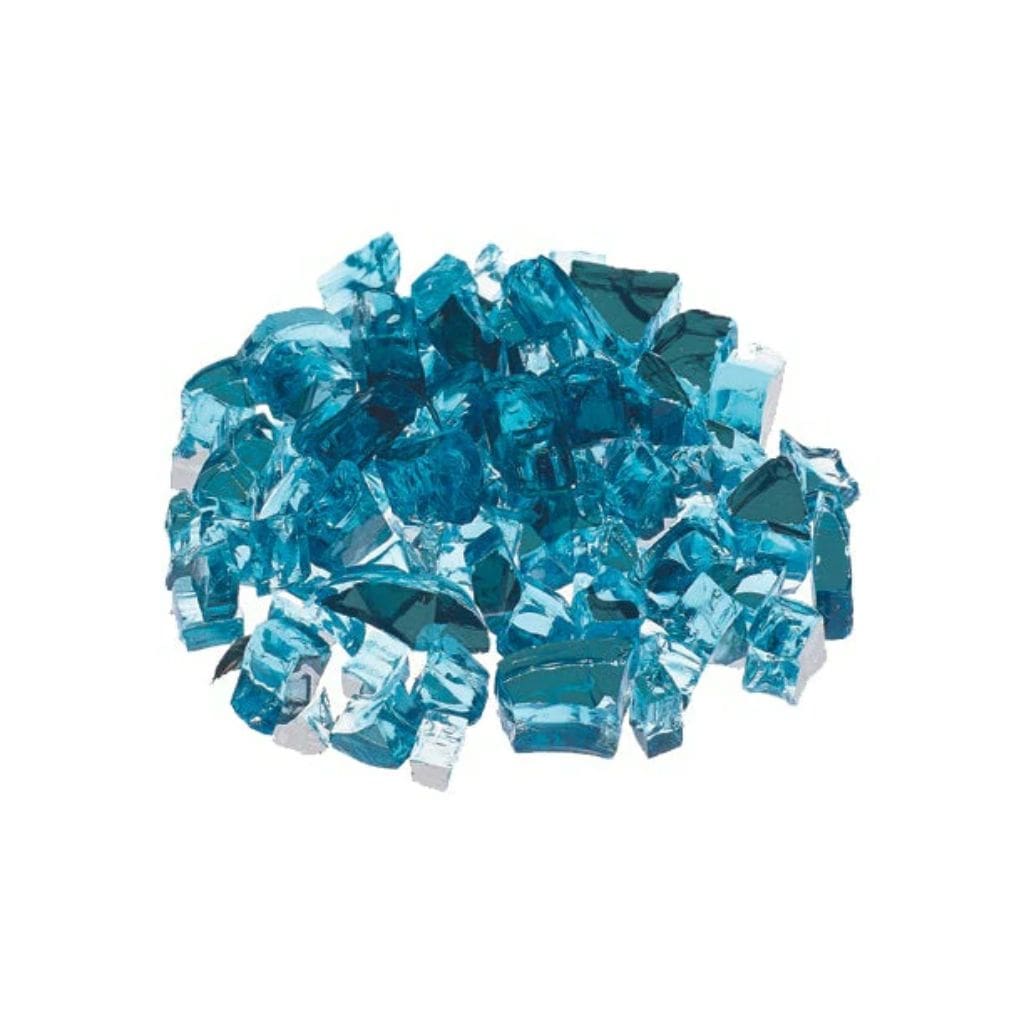 10 lbs. 1/4" Reflective Metallic Fire Glass