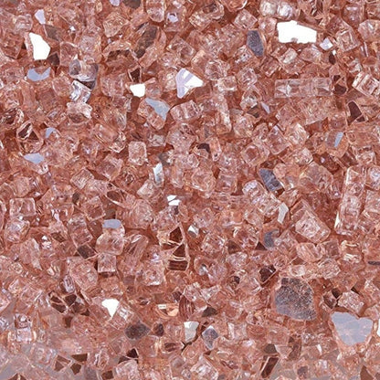 Fireglass Plus 1/4" Reflective Fire Glass Media (10 lbs)