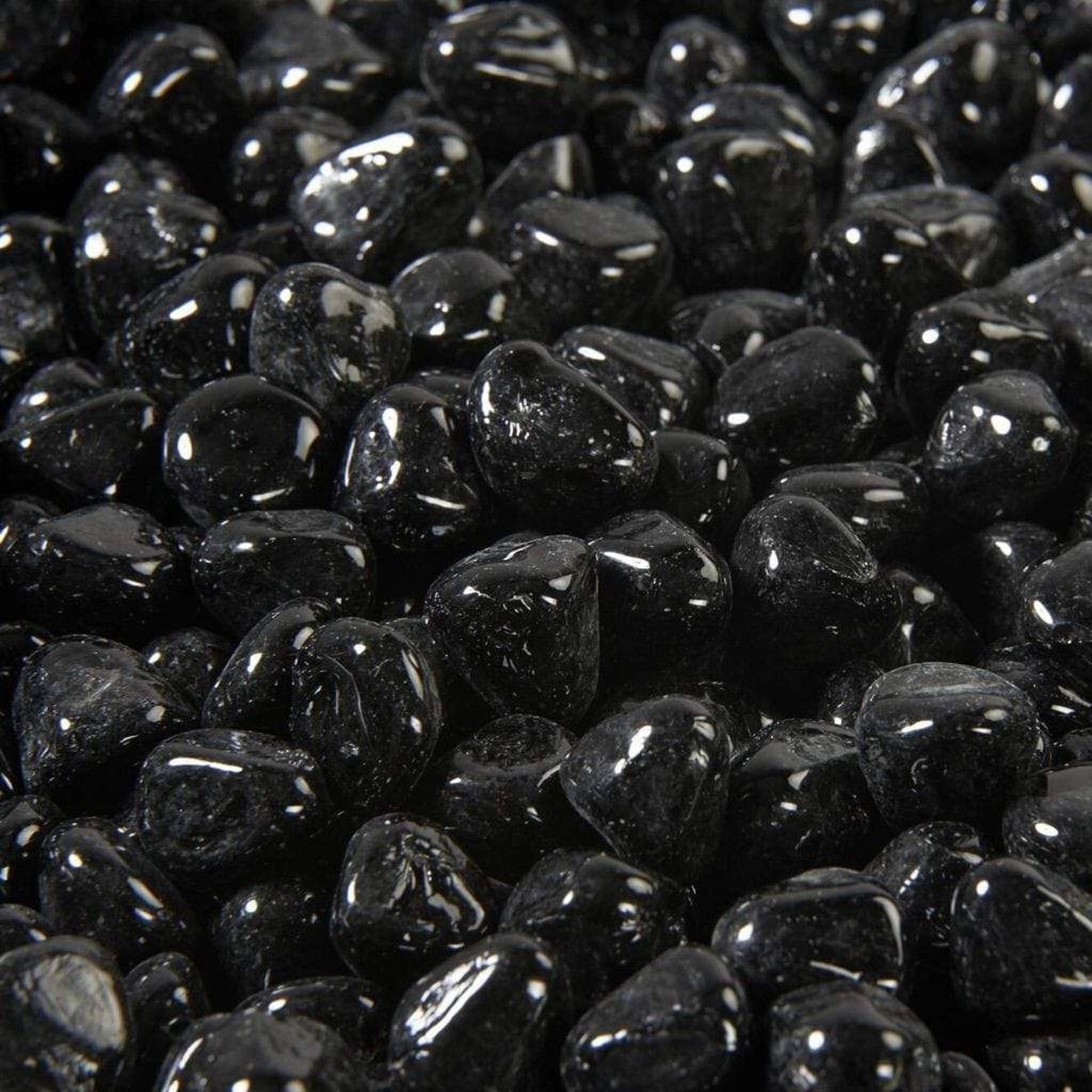 10 lbs. Reflective Large Tempered Diamonds Fireglass Media