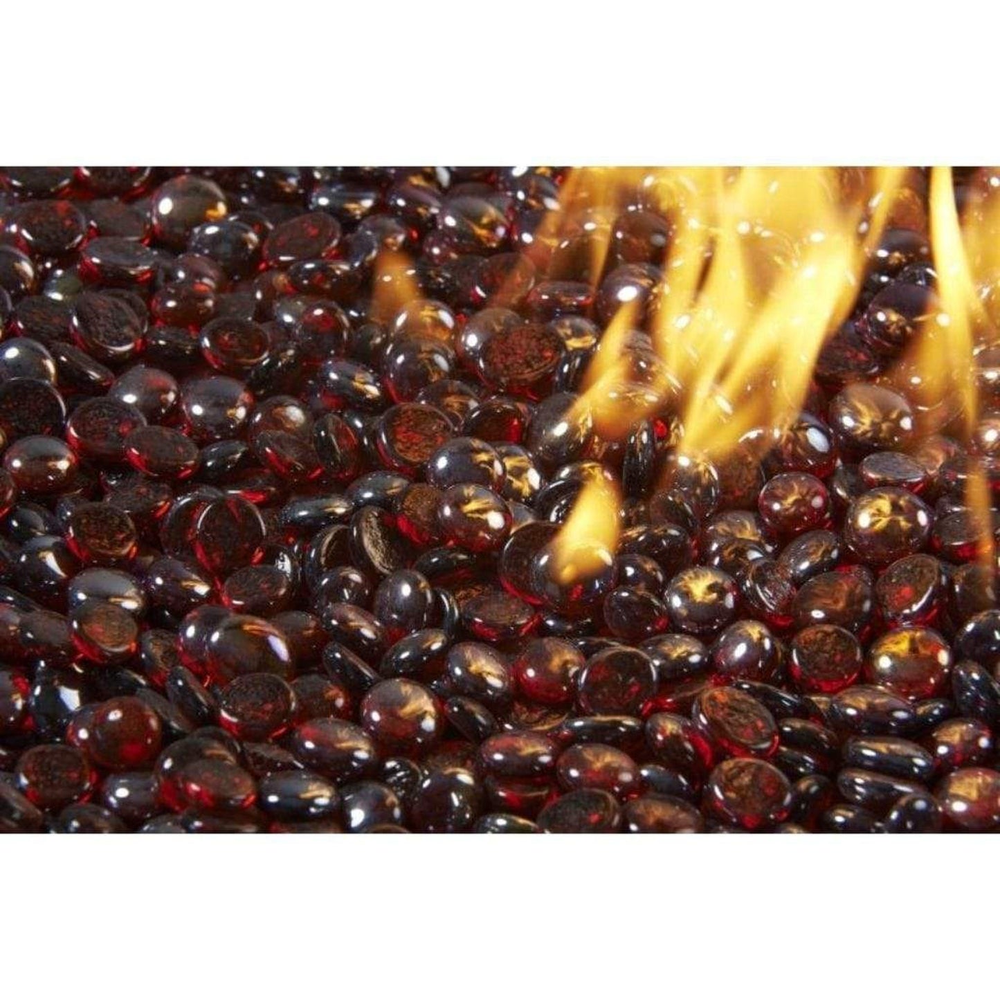 10 lbs. Reflective Tempered Fire Glass Gems