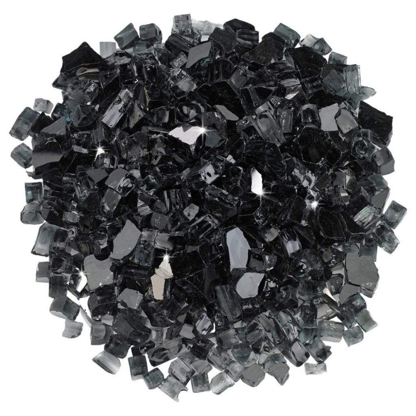 110 lb. Package of Black Reflective Fyre Glass Media