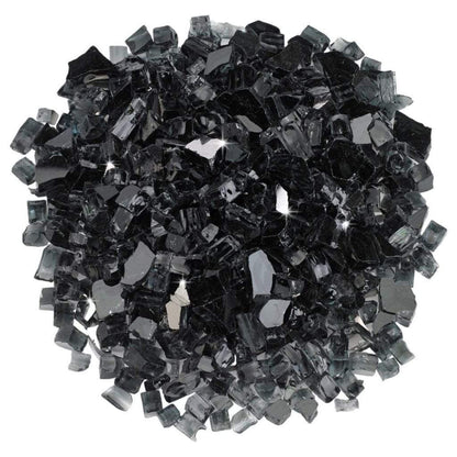 110 lb. Package of Black Reflective Fyre Glass Media