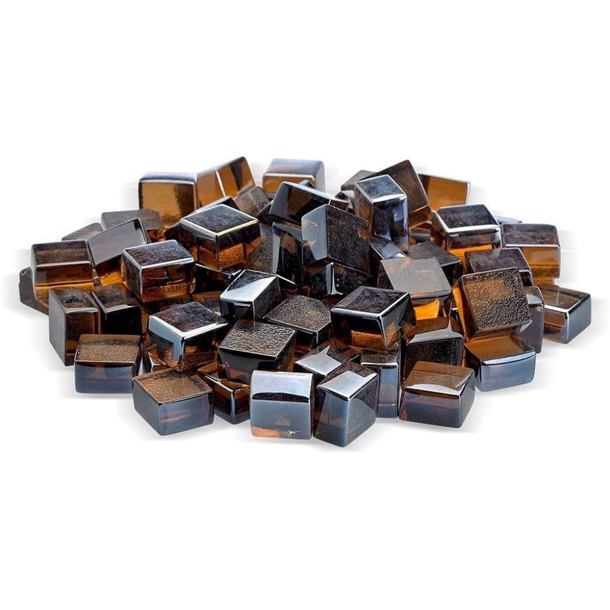 1/2" Copper Luster Fire Glass 2.0, 10 lb. in Bag