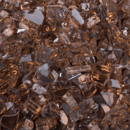 125 lbs. Copper Reflective Fire Glass Media