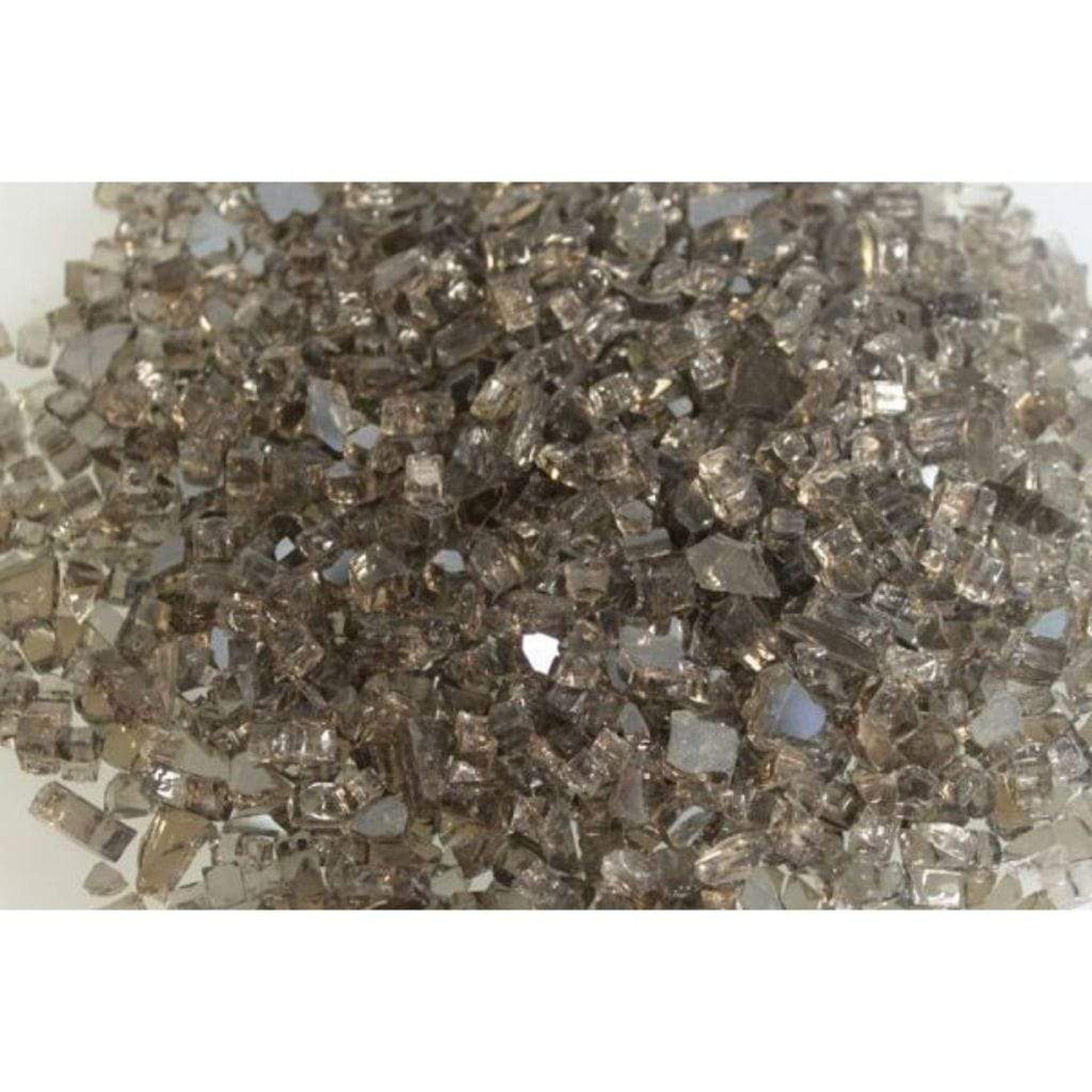12.5 lb. Reflective Decorative Crushed Glass Media Accessory (Covers 5 sq. ft)