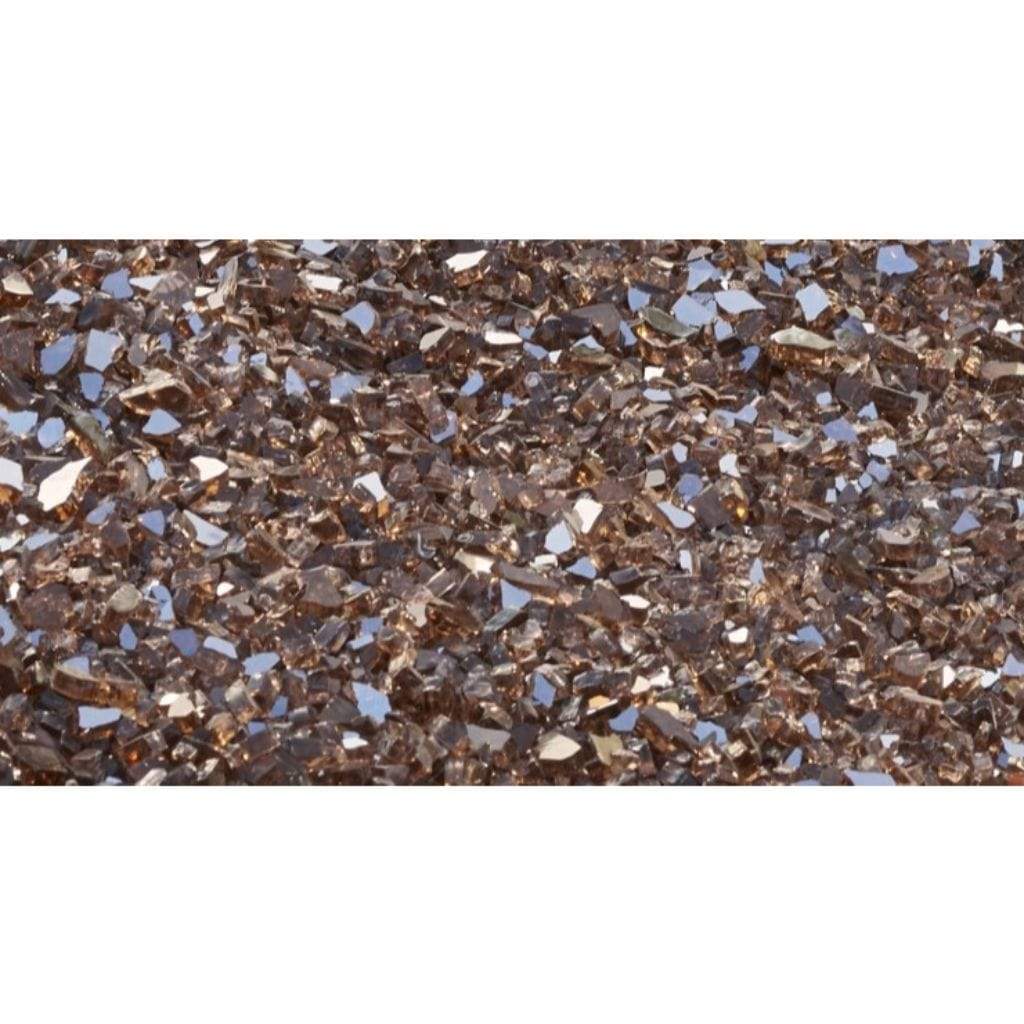 15 lbs. Non-Reflective Crushed Tempered Fireglass Media