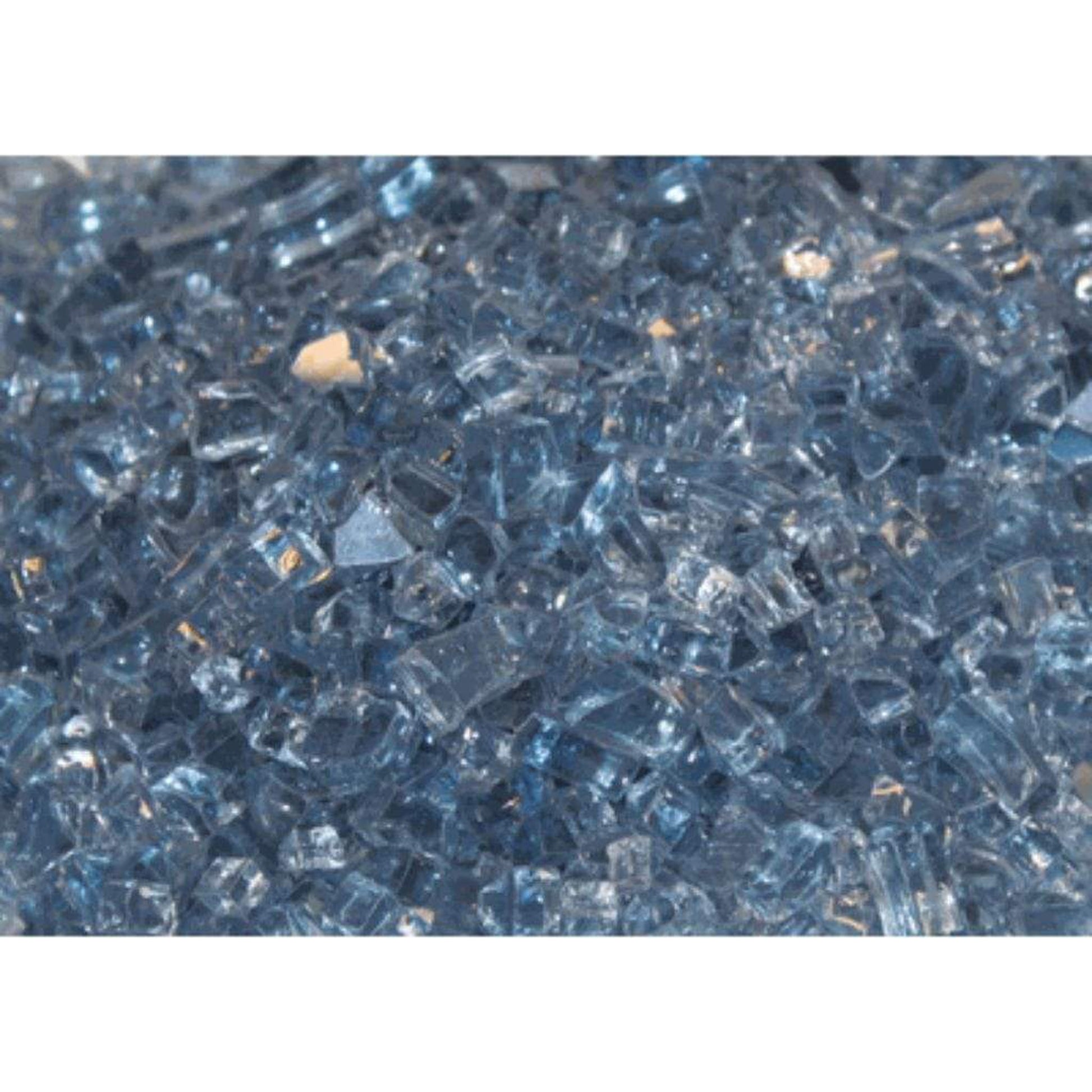 17.5 lb. Reflective Decorative Crushed Glass Media Accessory (Covers 7 sq. ft)