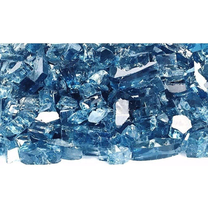 17.5 lb. Reflective Decorative Crushed Glass Media Accessory (Covers 7 sq. ft)