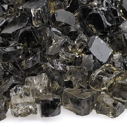 21 Lbs. Bronze Reflective Crushed Fire Glass Media