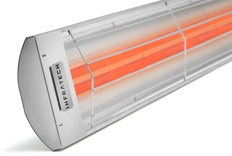 Infratech 2-Heater Kit - (2) CD6000 6,000W 240V Stainless Steel Heaters with Universal 2-Zone Control Panel