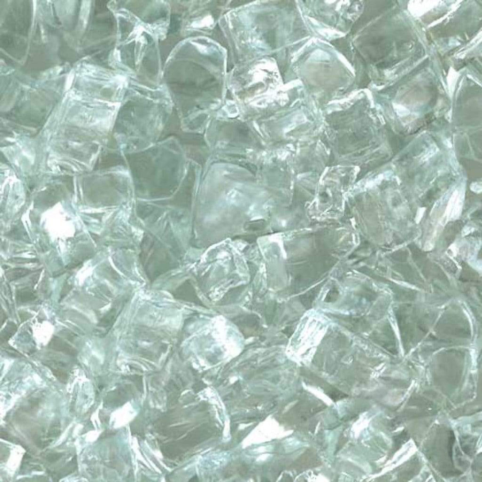20 Lbs. Broken Large Reflective Fire Glass