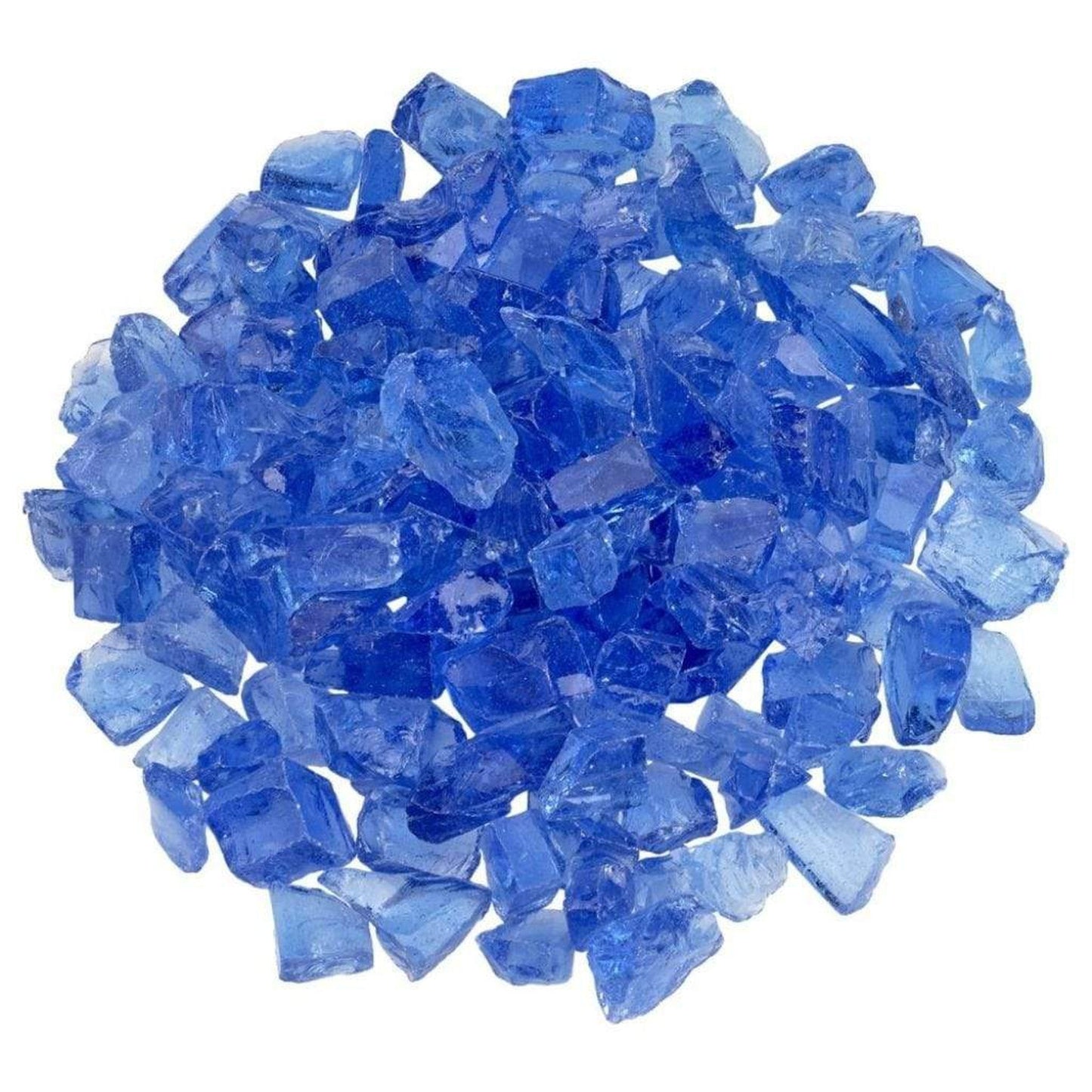 20 Lbs. Broken Large Reflective Fire Glass