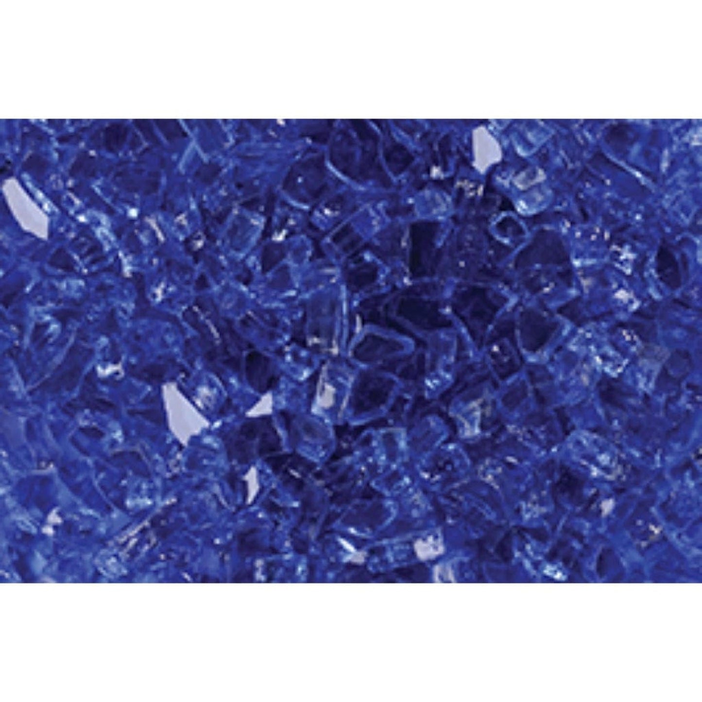 20 Lbs. Broken Large Reflective Fire Glass