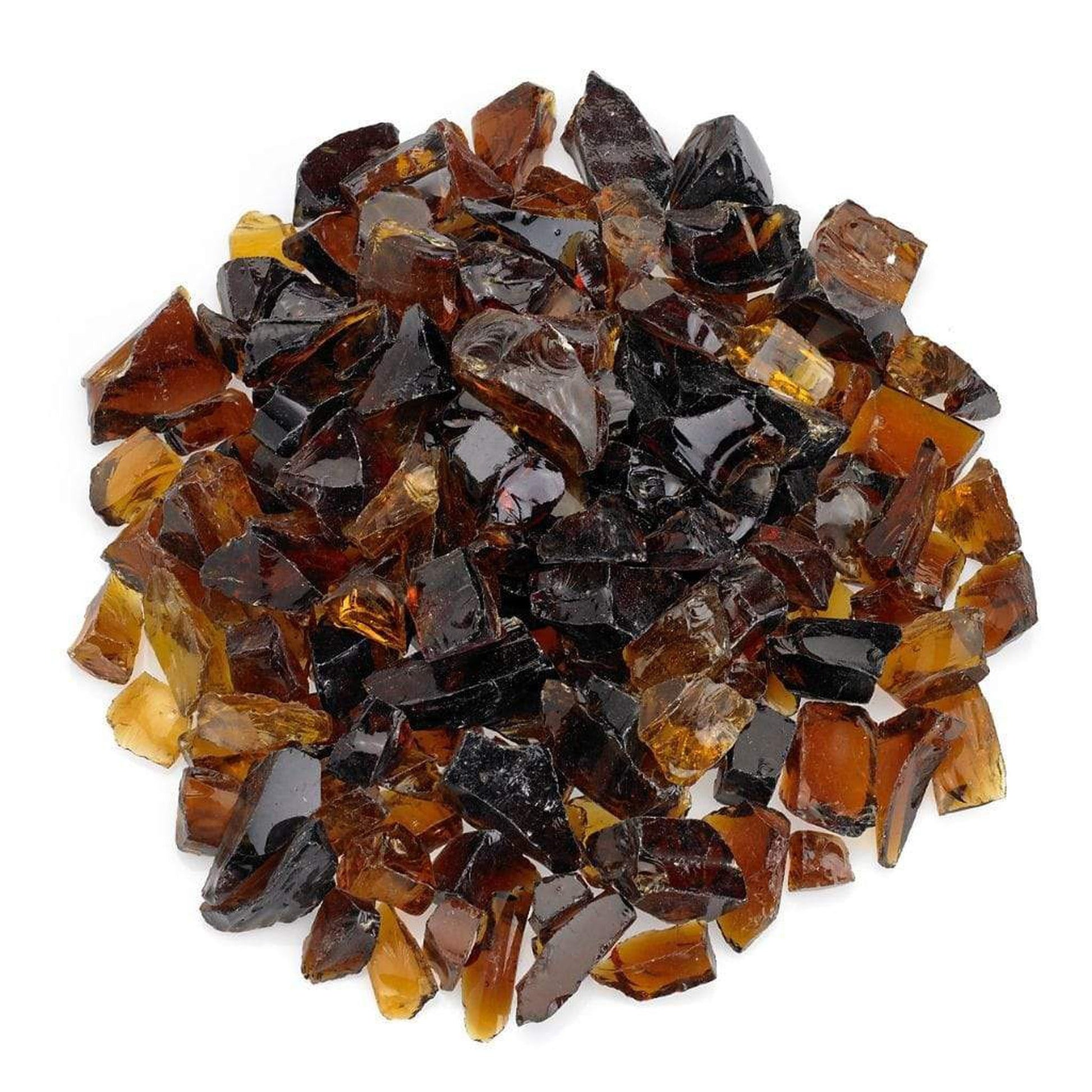 20 Lbs. Reflective Crushed Fire Glass Media