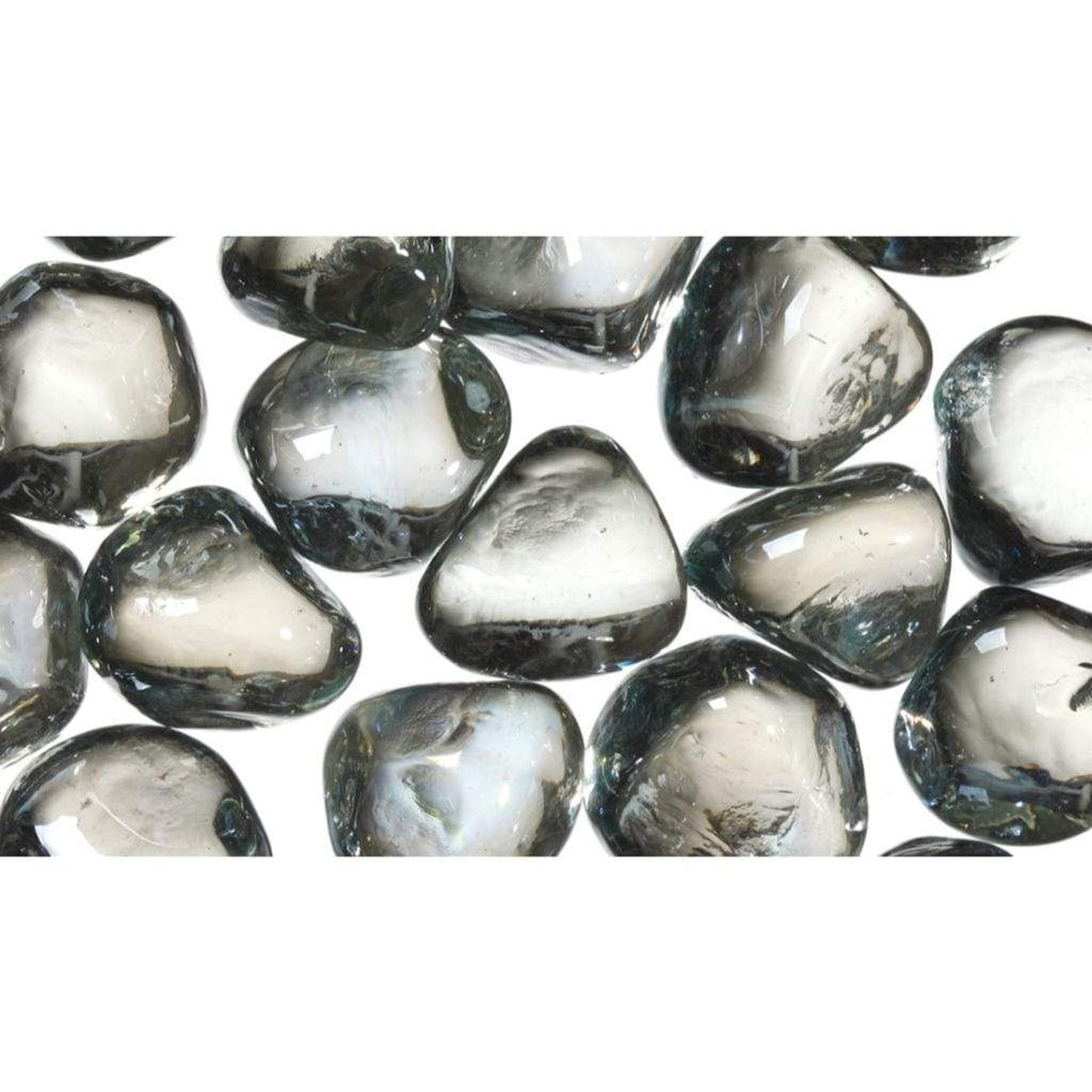 (20 lb) - 1/2" Reflective Fireplace Glass Media Kit
