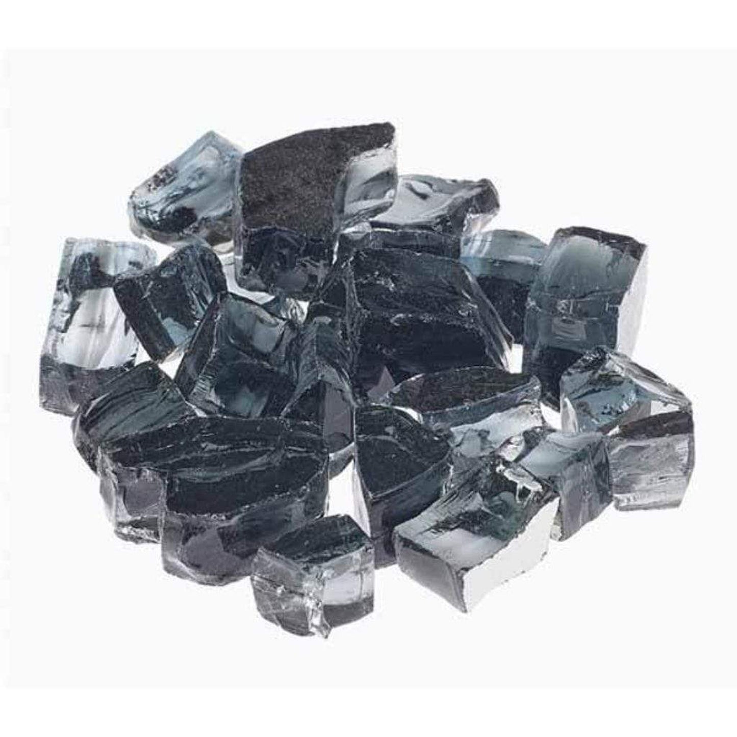 100 lbs. Black Reflective Fire Glass Media