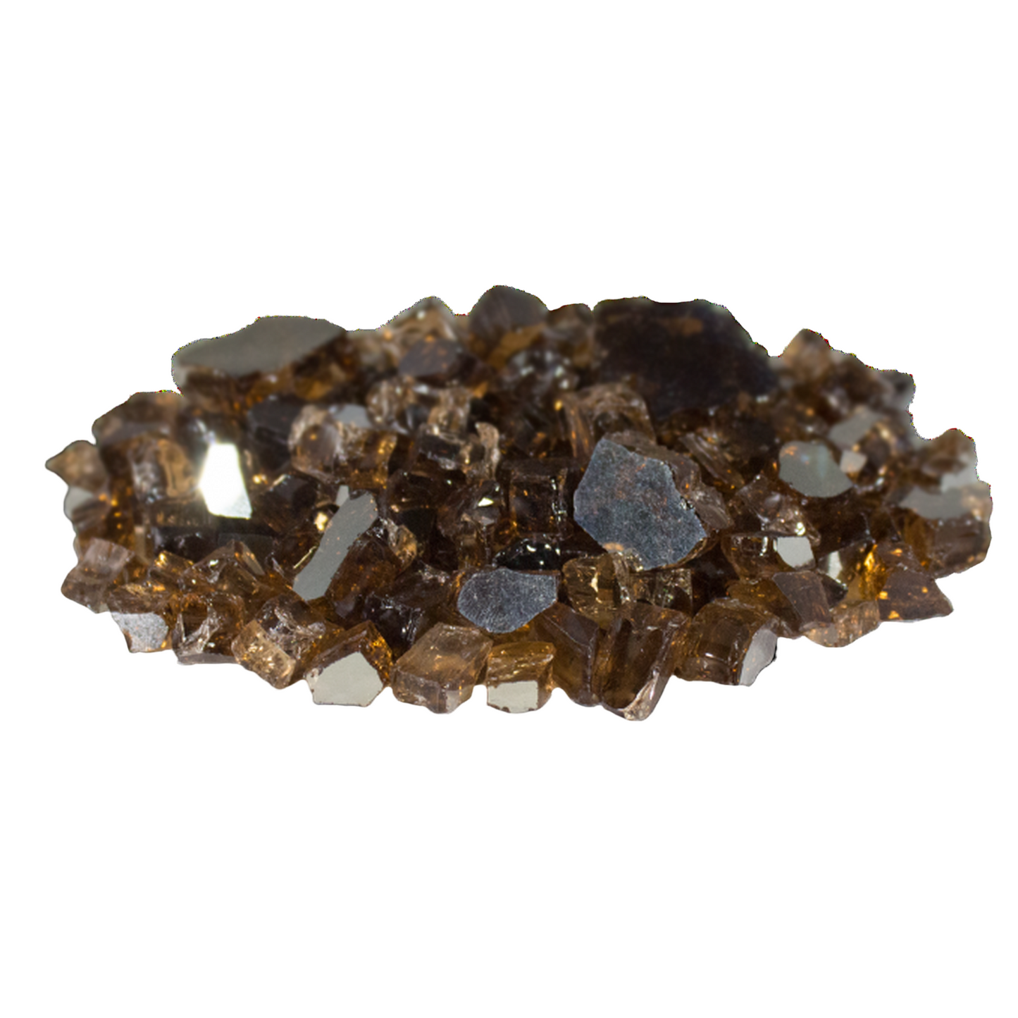 200 lbs. Copper Reflective Fire Glass Media