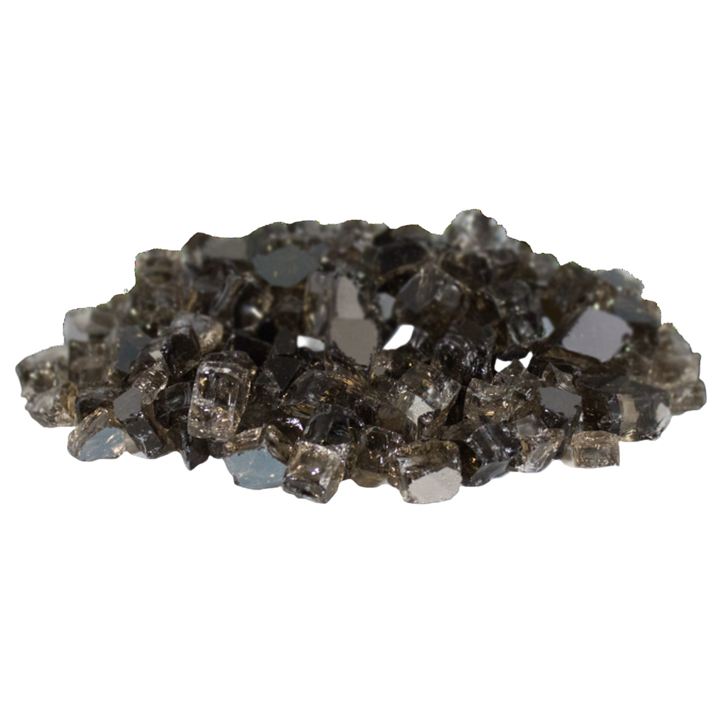 21 Lbs. Bronze Reflective Crushed Fire Glass Media