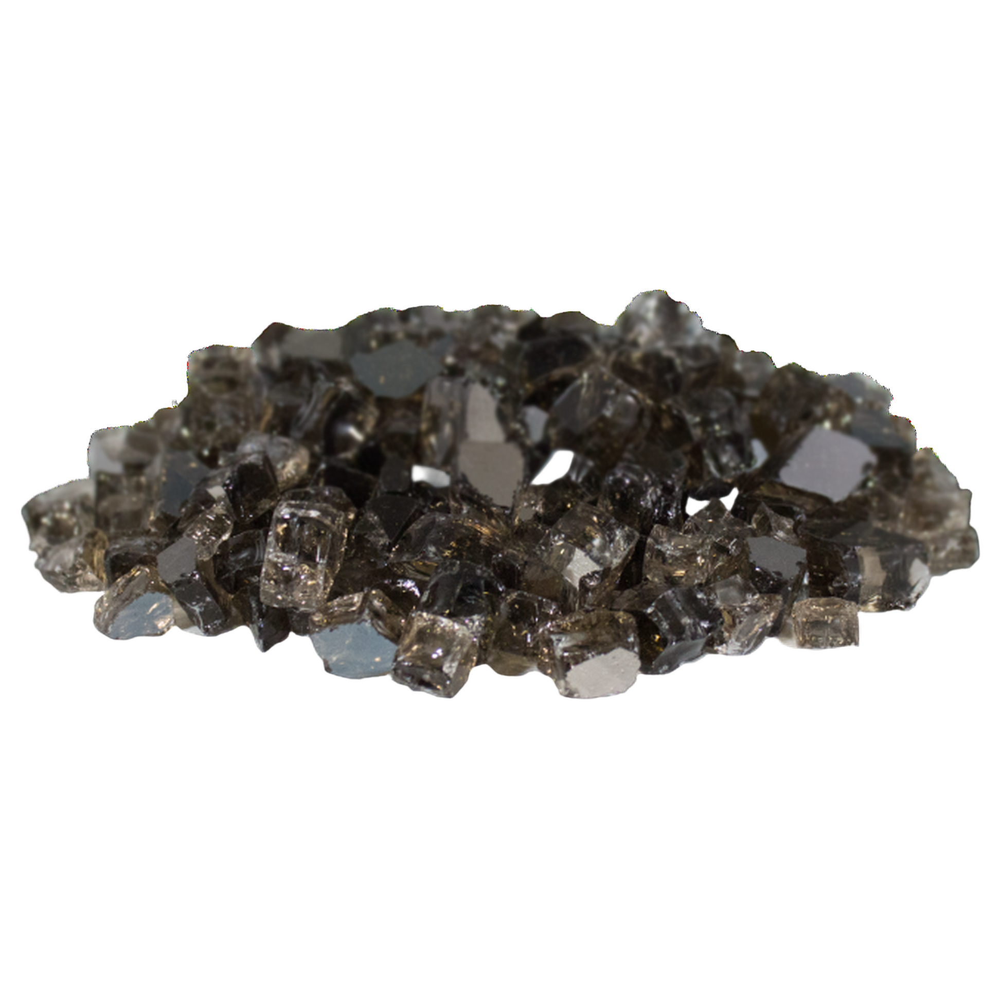 21 Lbs. Bronze Reflective Crushed Fire Glass Media