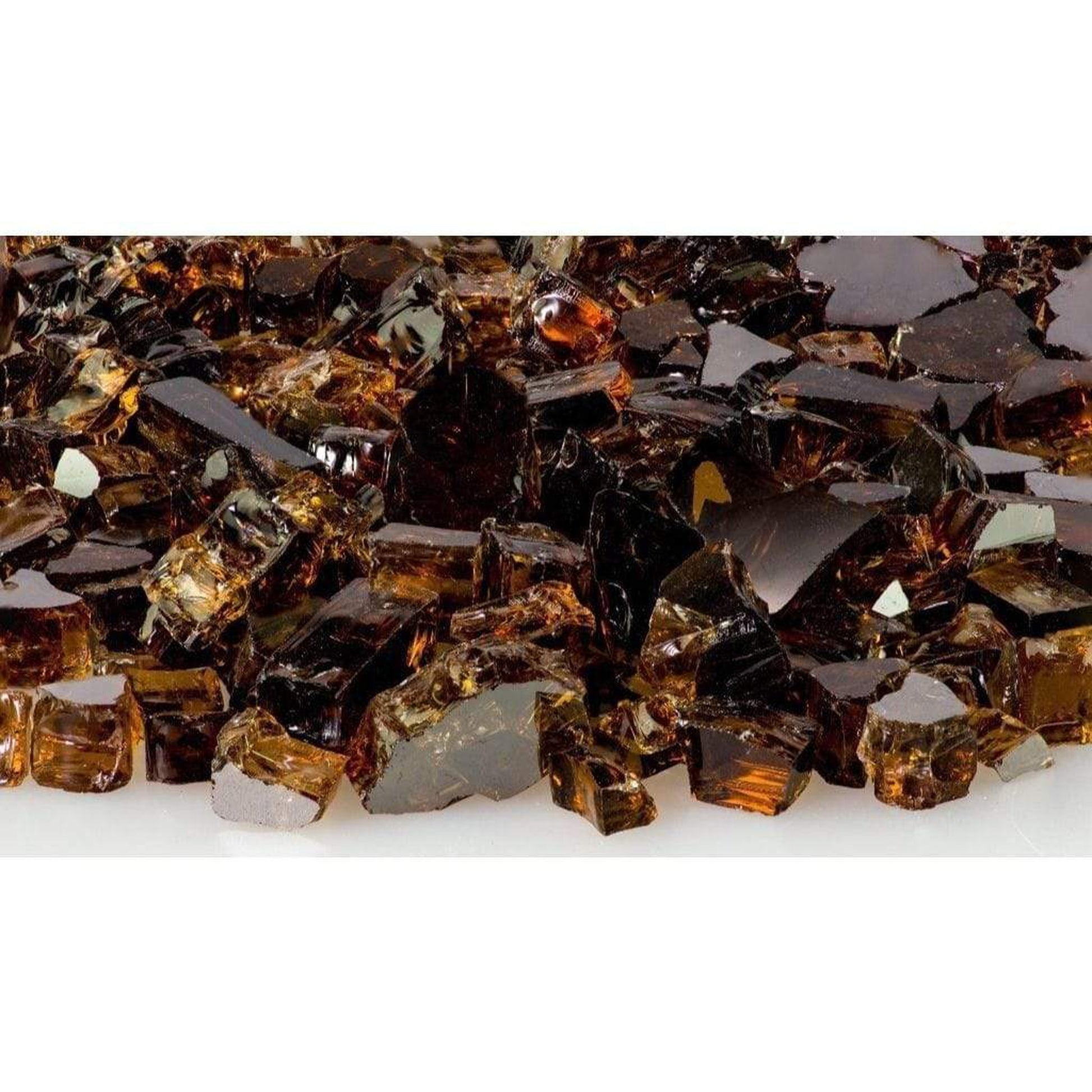 25 lb. Reflective Decorative Crushed Glass Media Accessory (Covers 10 sq. ft)