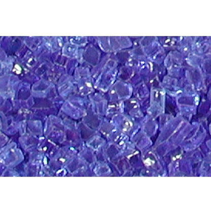 25 lbs. Cobalt Reflective Fire Glass Media