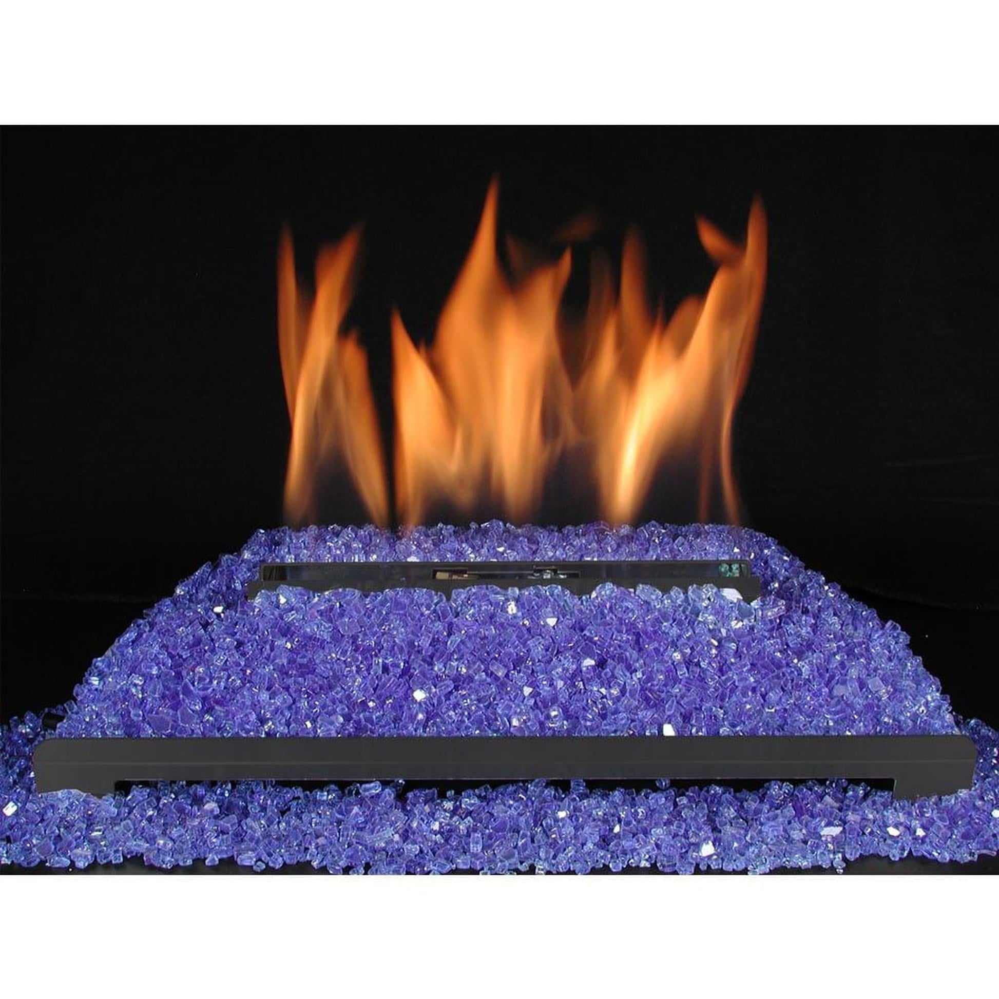 25 lbs. Cobalt Reflective Fire Glass Media