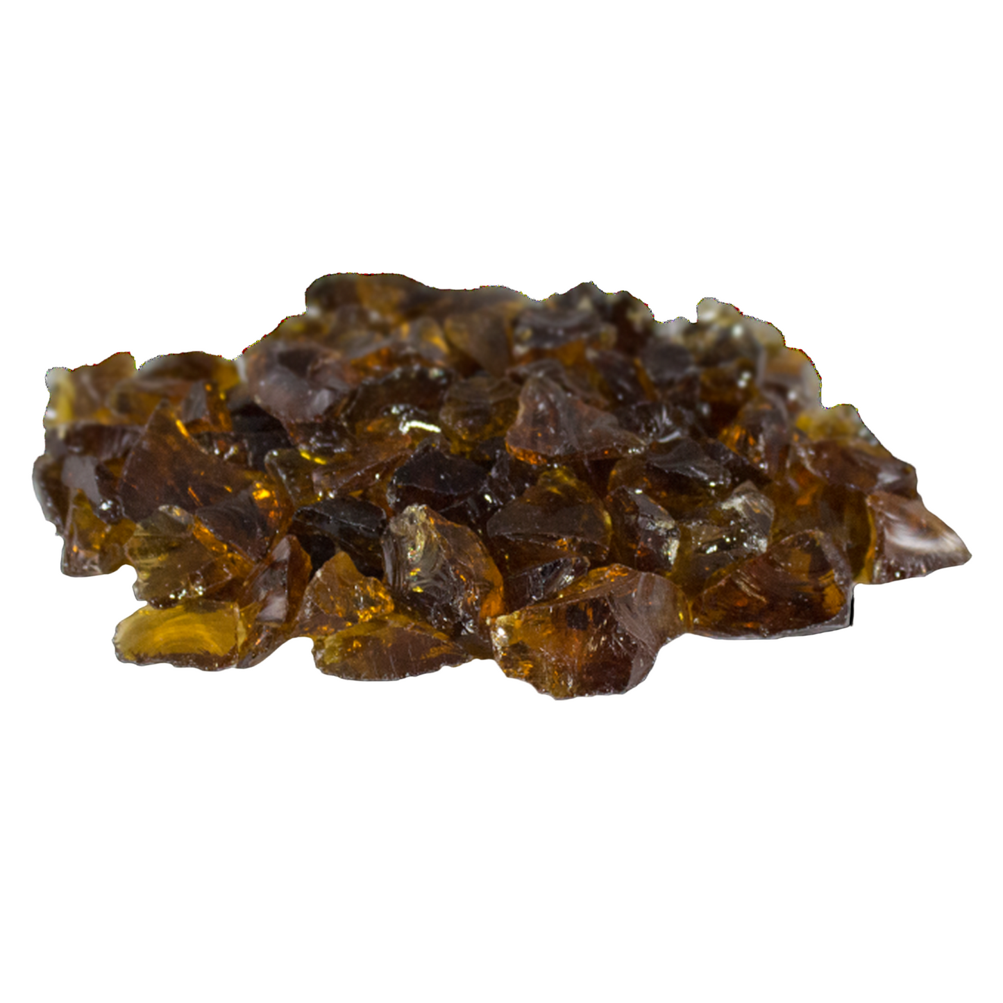 25 lbs. Copper Reflective Fire Glass Media