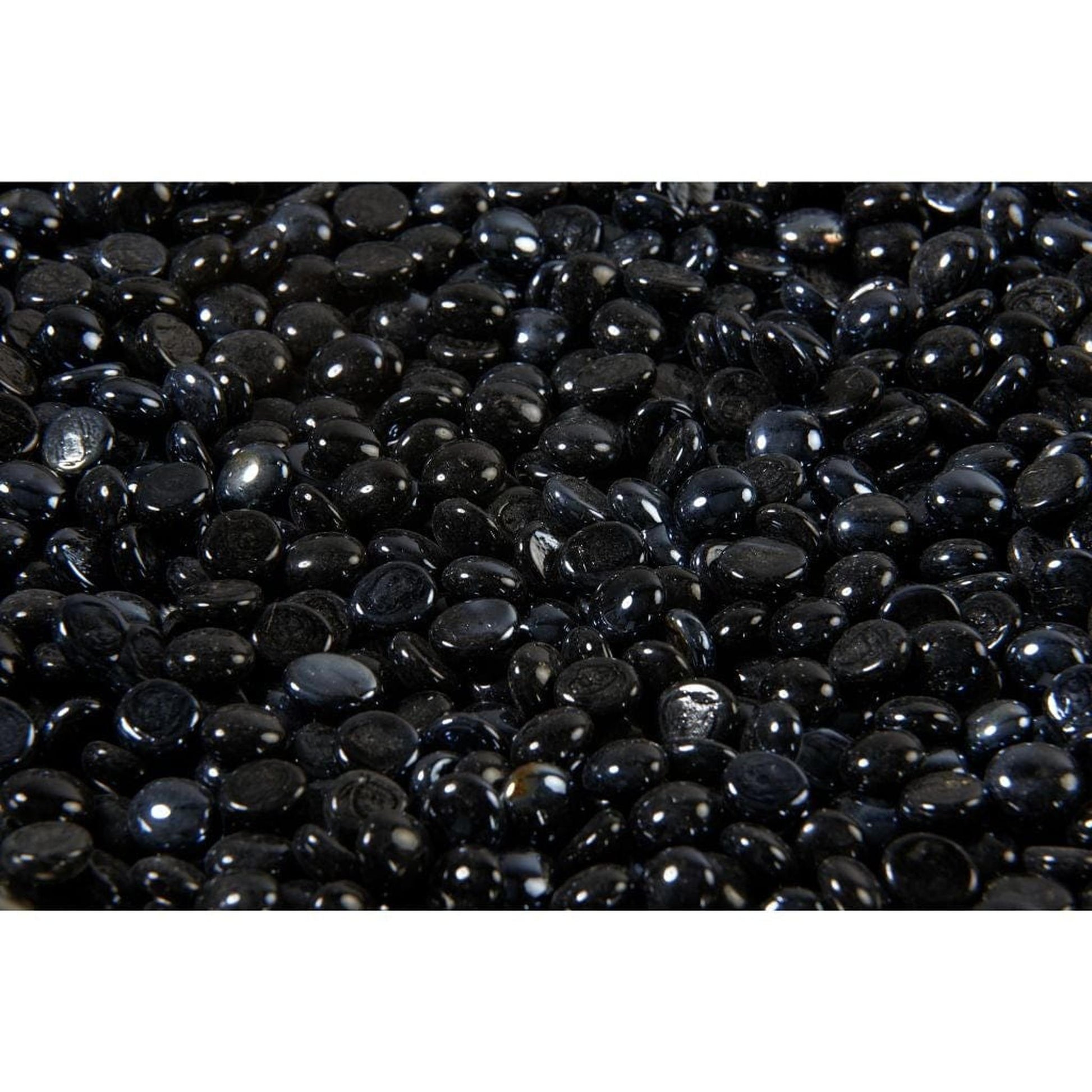 40 lbs. Reflective Tempered Fire Glass Gems