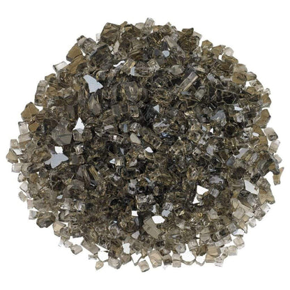 3 Lbs. Bronze Reflective Crushed Fire Glass Media