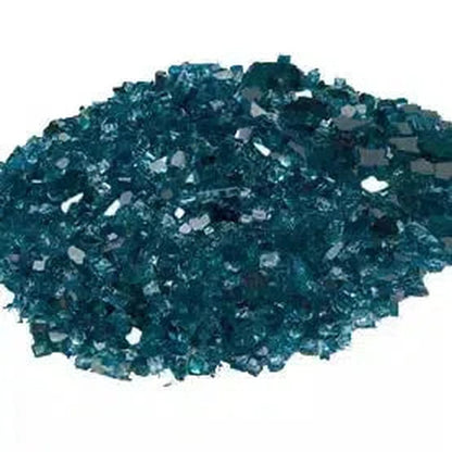 3 Lbs. Sapphire Reflective Crushed Fire Glass Media