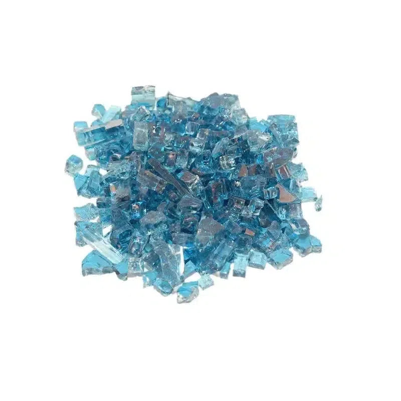 30 lb. Package of Caribbean Blue Non-Reflective Fyre Glass Media