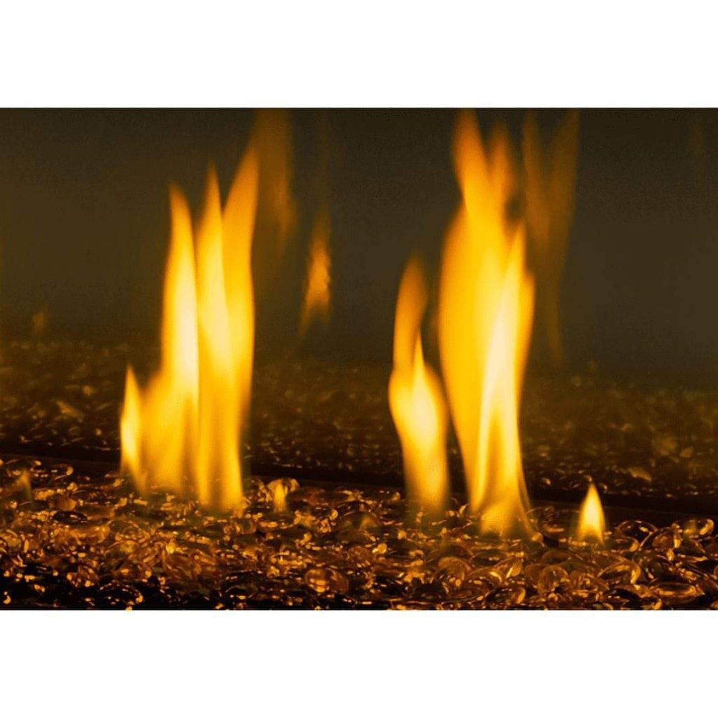 30 lbs. Reflective Tempered Fire Glass Gems