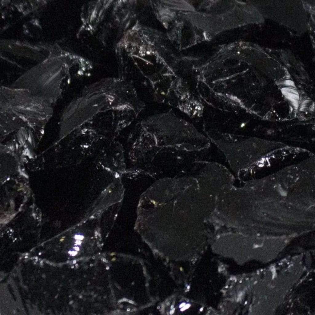 40 Lbs. Broken Large Reflective Fire Glass